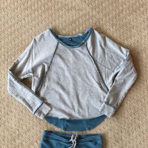 R&R Surplus matching sweatshirt and sweatpants XS